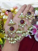 Pakistani-Gorgeous-Jewellery-Set-Blood-Red-1